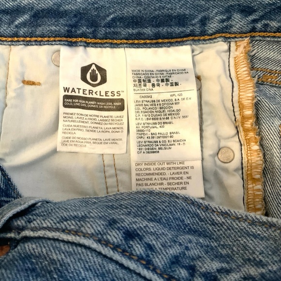 LEVIS 501  Sz 24 - Picture 5 of 10